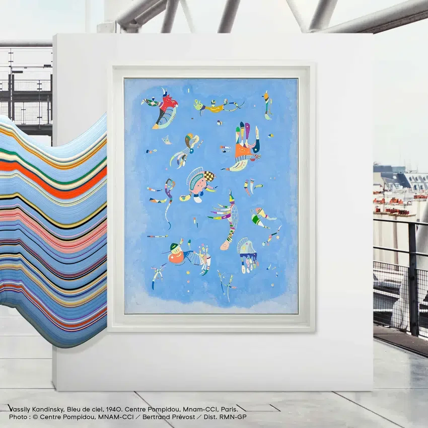 «Blauer Himmel» von Wassily Kandinsky