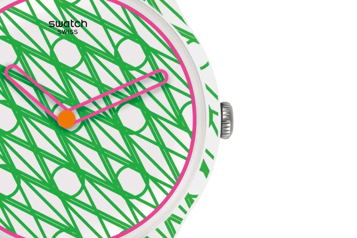 Duett in Grün & Pink