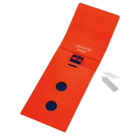 Gent weisses, mattes Silikonarmband