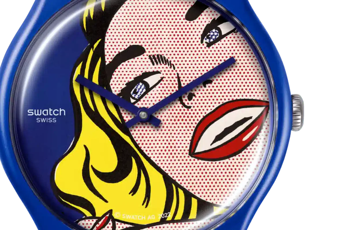 «Girl» von Roy Lichtenstein, die Uhr