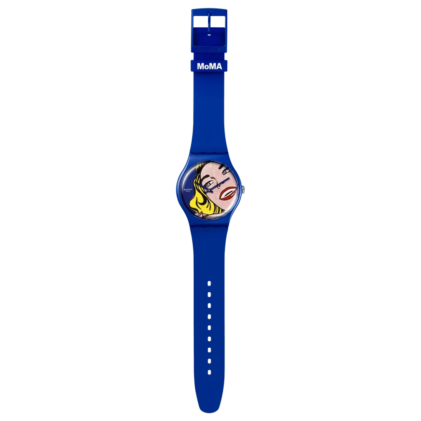 «Girl» von Roy Lichtenstein, die Uhr