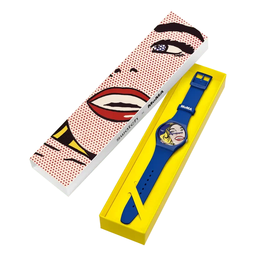 «Girl» von Roy Lichtenstein, die Uhr