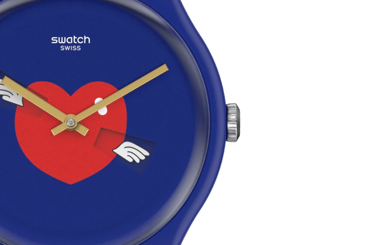 «Heart in Blue» von Swatch