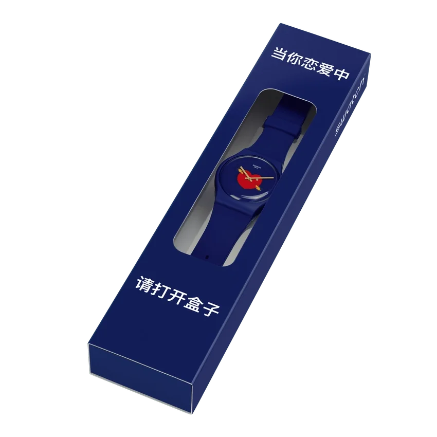 «Heart in Blue» von Swatch