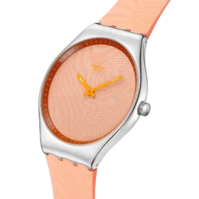 Iridescently Peach