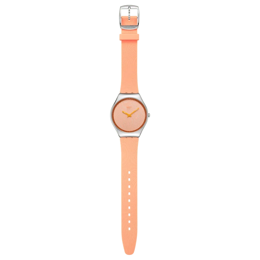 Iridescently Peach