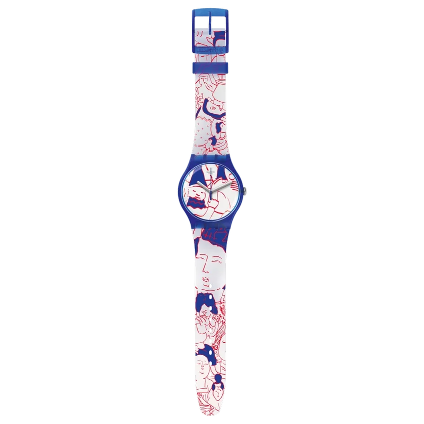 Juls im Swatch Art Peace Hotel