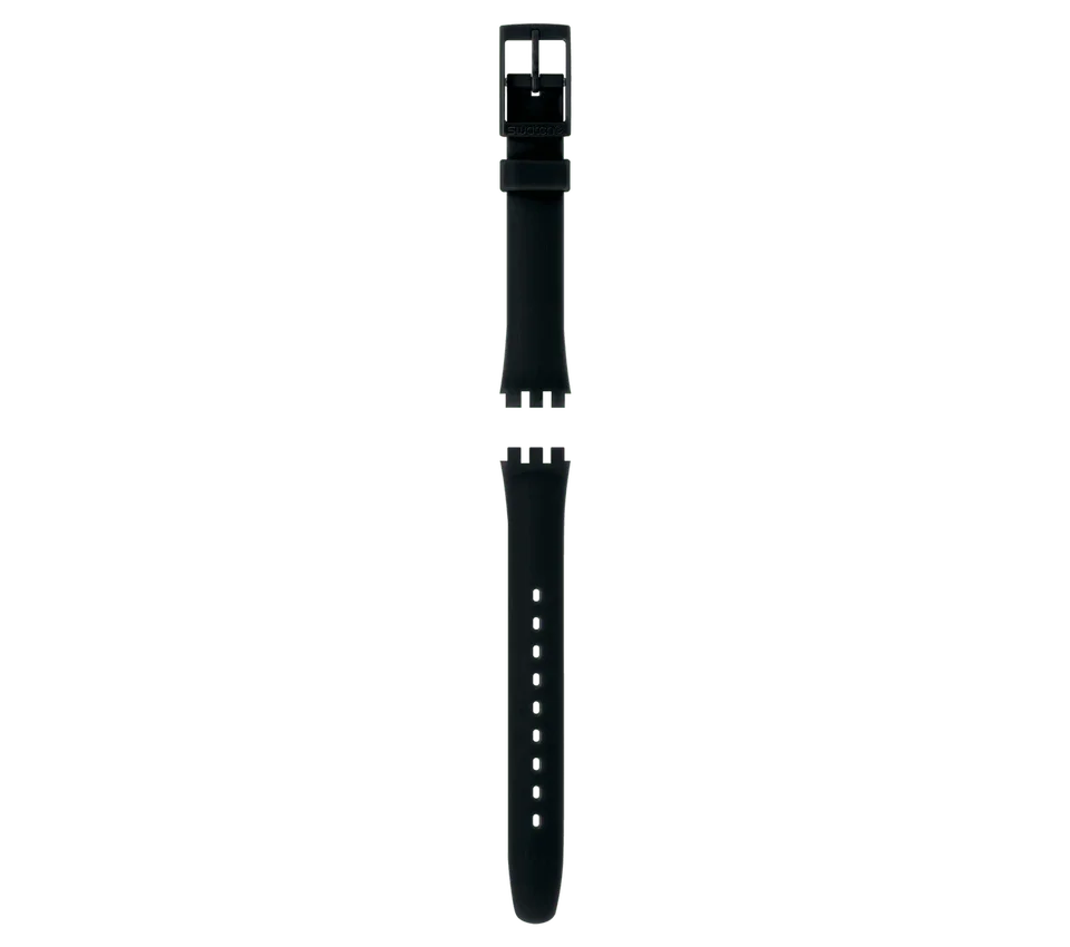 Lady – Schwarzes Silikonarmband
