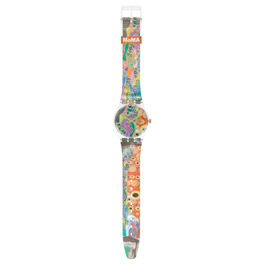 «Hoffnung, II» von Gustav Klimt, die Uhr