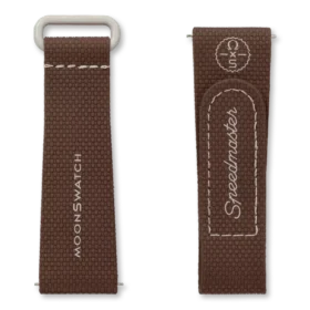 MoonSwatch braun/beige Kautschuk