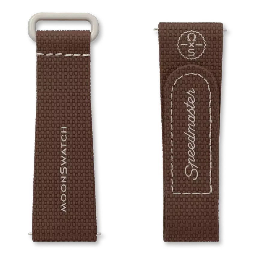 MoonSwatch braun/beige Kautschuk