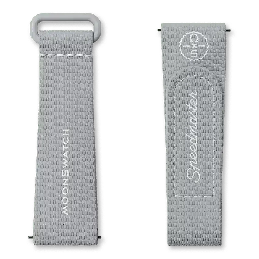 MoonSwatch Grau/Grau-Kautschuk