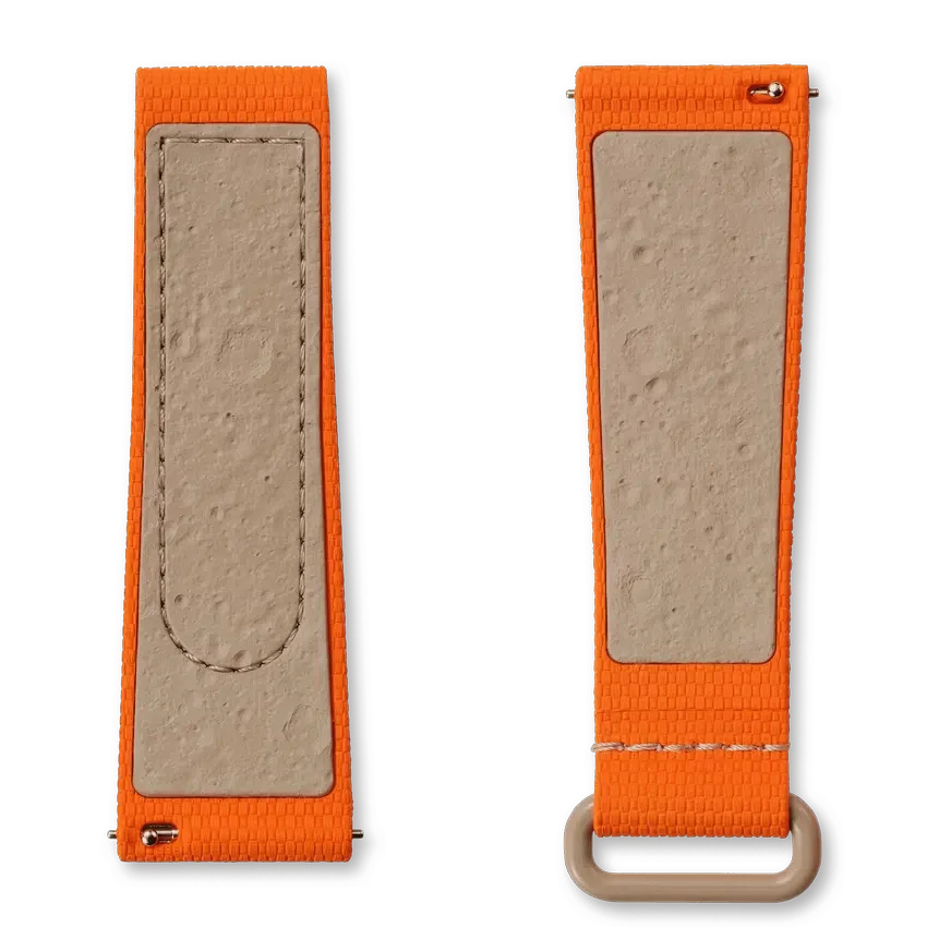 MoonSwatch Orange/Sand-Kautschuk