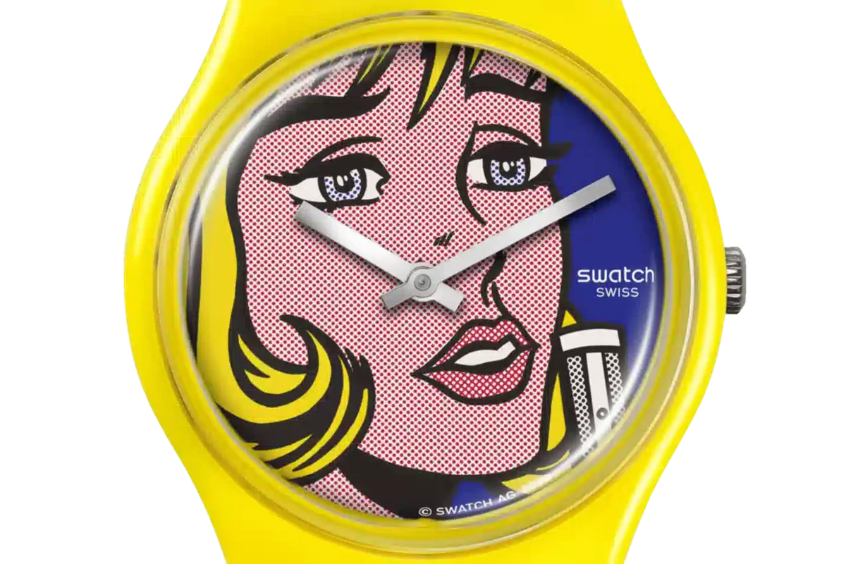 «Reverie» von Roy Lichtenstein, die Uhr