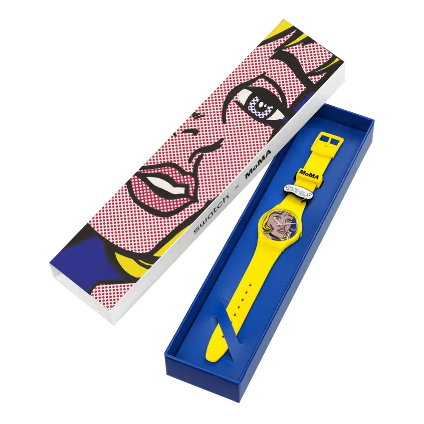 «Reverie» von Roy Lichtenstein, die Uhr