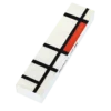 Rot, Blau und Weiss, von Piet Mondrian