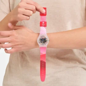 Rote Flüsse und Berge