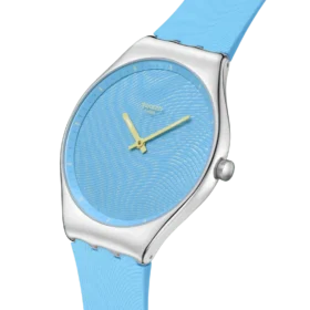 Schillerndes Blau