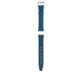 Skin-Armband aus blauem Silikon