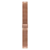 Skin-Armband aus Edelstahl mit Roségold-PVD-Beschichtung