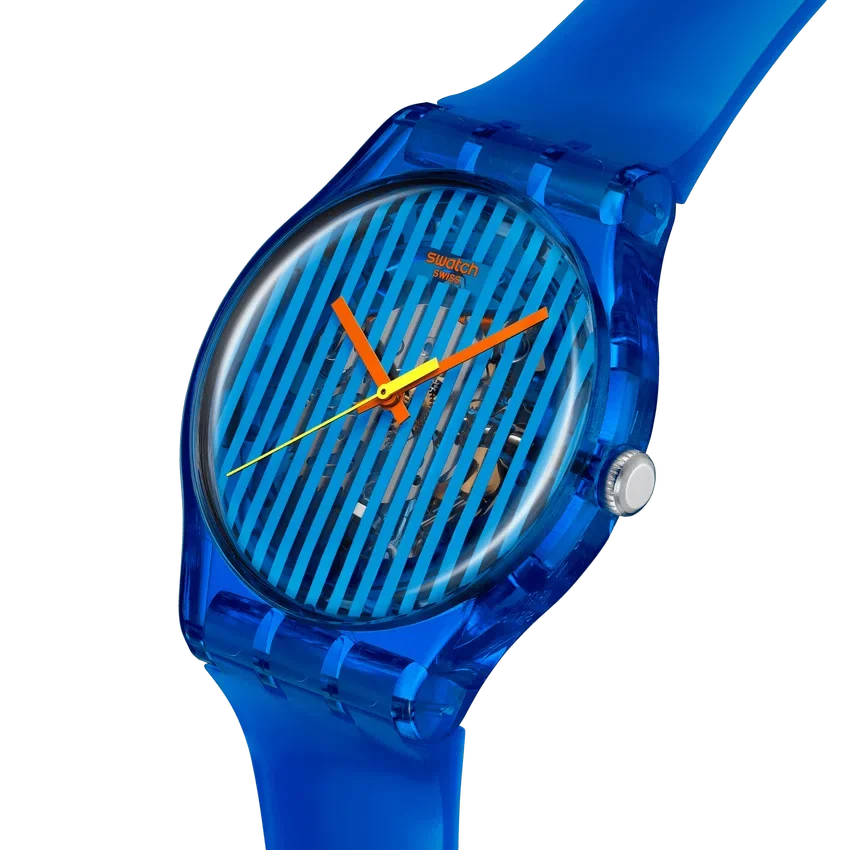 Strahlendes Blau