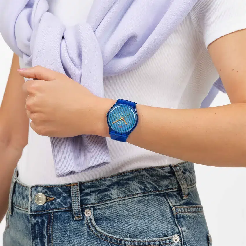Strahlendes Blau