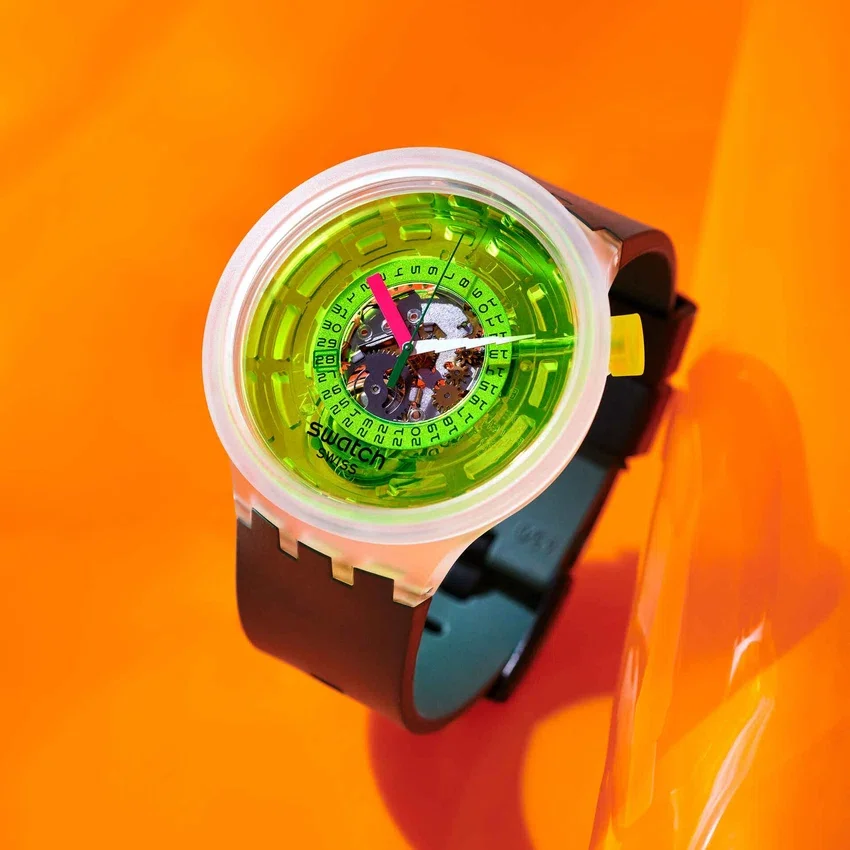 Swatch – geblendet von Neon
