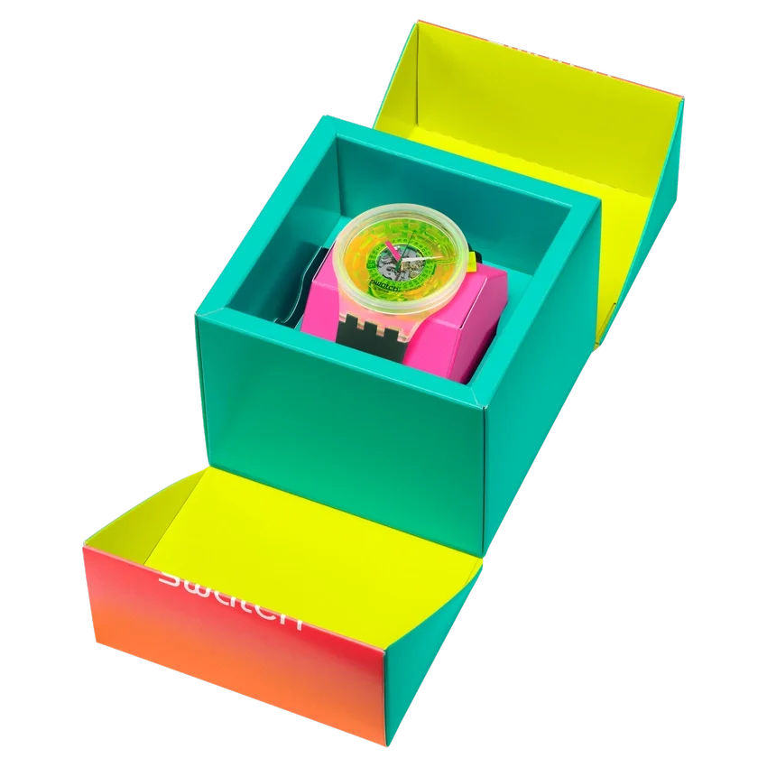Swatch – geblendet von Neon