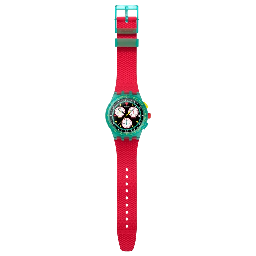 Swatch Neon Emerald Chrono