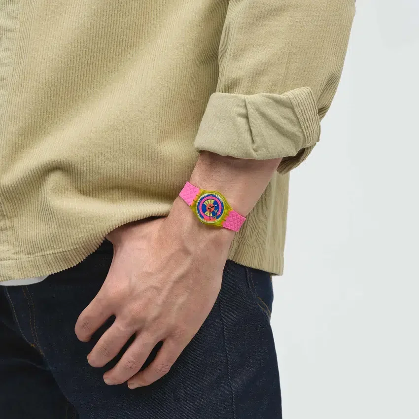 Swatch Neon-Farbtöne