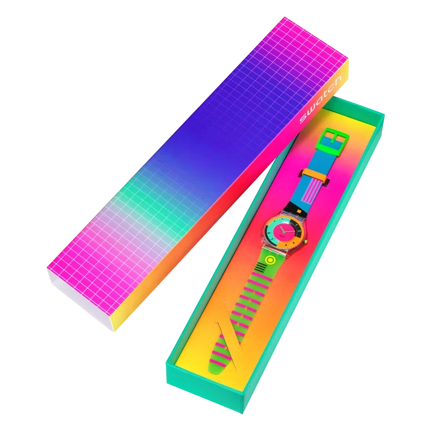 Swatch Neon Hot Racer