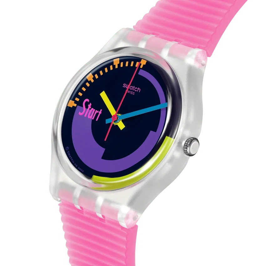 Swatch Neon Pink Podium
