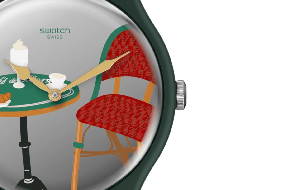 Swatch X Café De Flore für «Not in Paris»