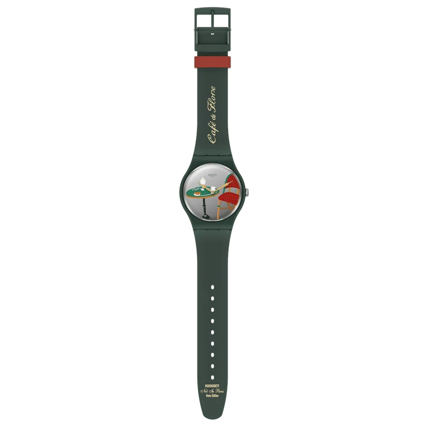 Swatch X Café De Flore für «Not in Paris»